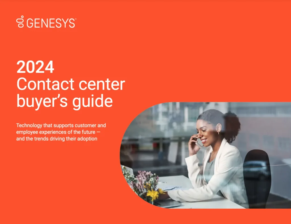 2024 Contact Center Buyer's Guide