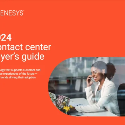 2024 Contact Center Buyer's Guide