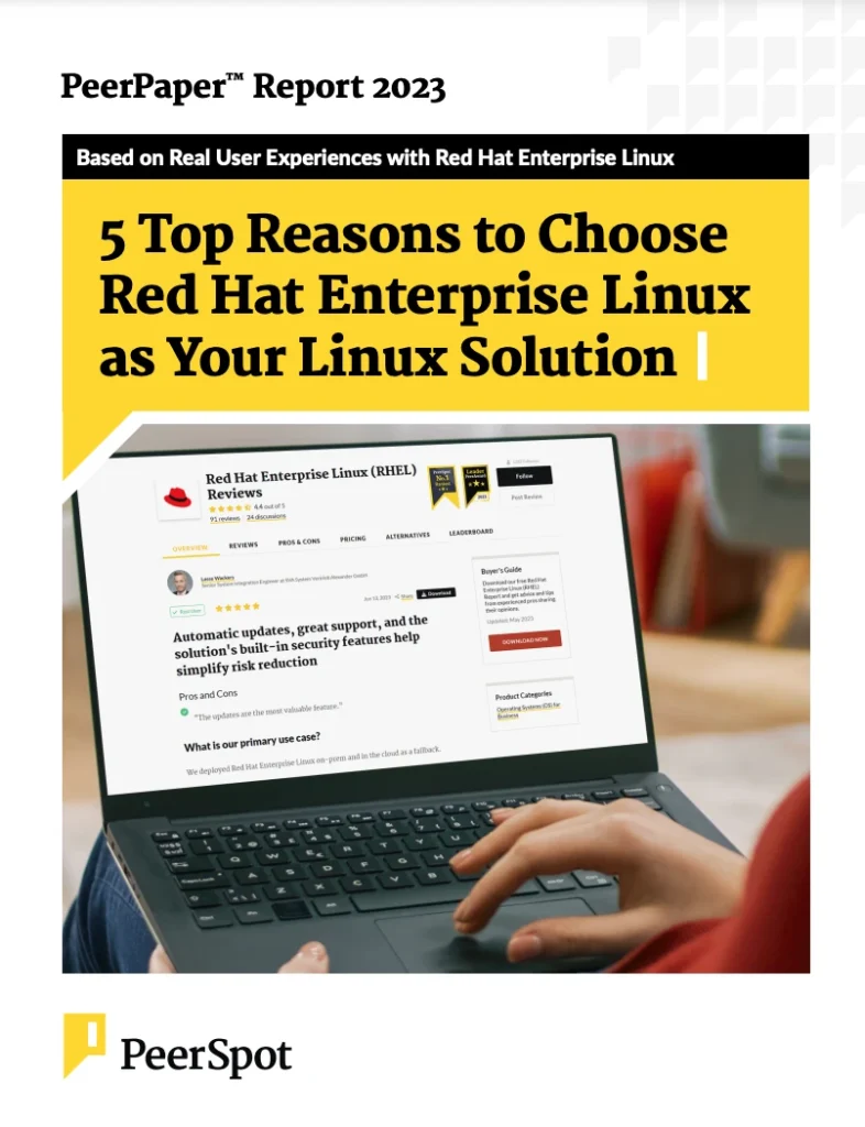 5 Top Reasons to Choose Red Hat Enterprise Linux