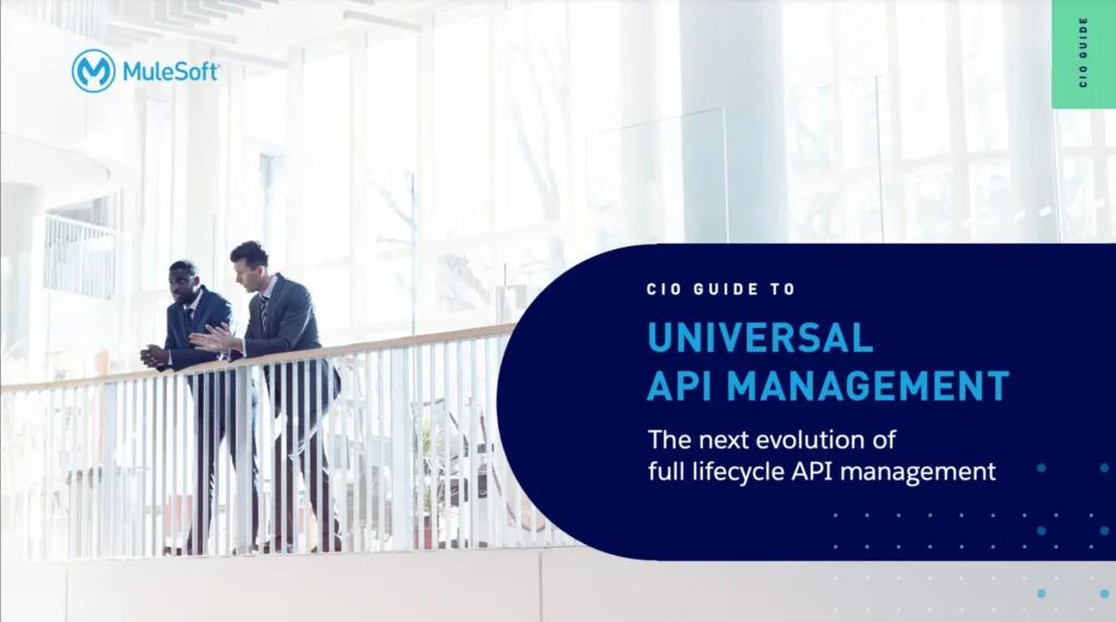 CIO guide to universal API management