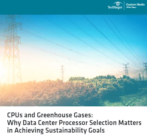 Why Data Center Processor Selection Matters in Achieving Sustainability Goals