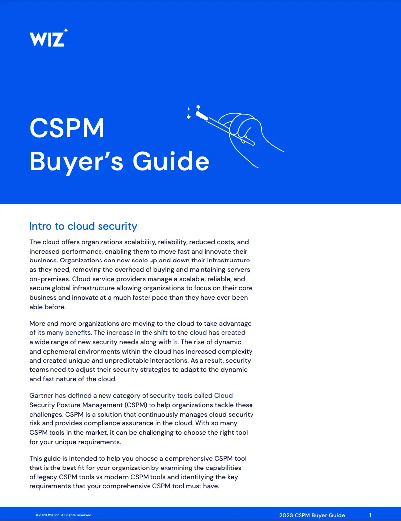 cspm-buyers-guide