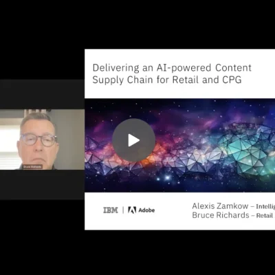 Delivering an AI-powered content supply chain for retail and CPG