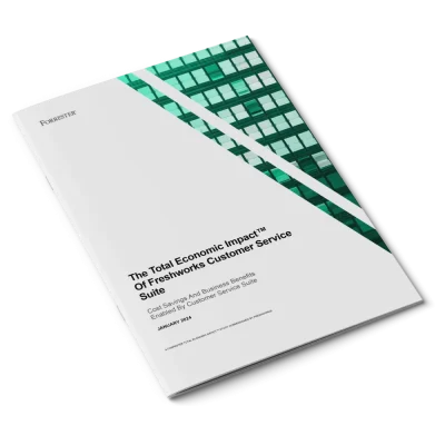 Freshworks Customer Service Suite delivers a 225% ROI according to Forrester study