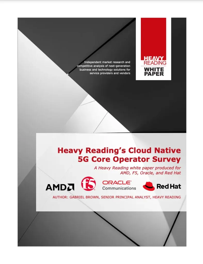 Heavy Reading's Cloud Native 5G Core Operator Survey