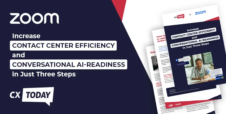 Increase Contact Center Efficiency and Conversational AI-Readiness in Just Three Steps