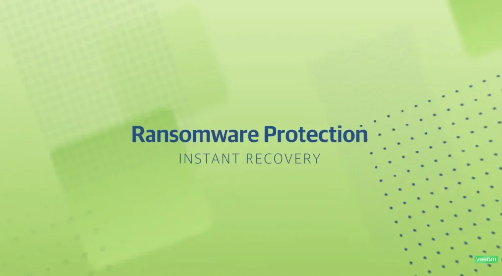 Ransomware Demo Series - Instant Recovery
