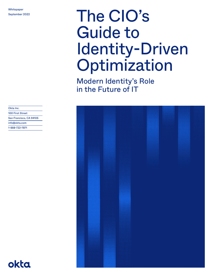 The CIO's Guide to Identity-Driven Optimization