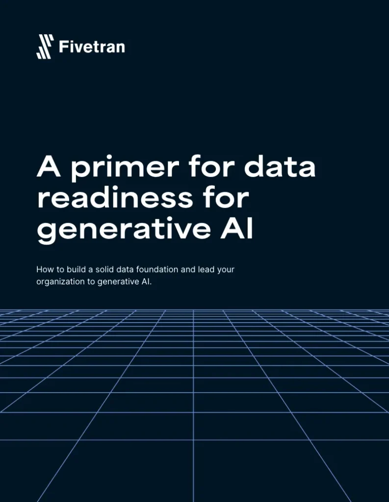 A primer for data readiness for generative Al