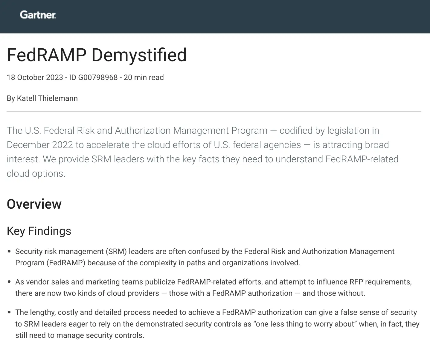 gartner-report-fedramp-demystified