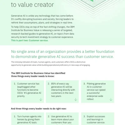 IBV - ceo-generative-ai-customer-service
