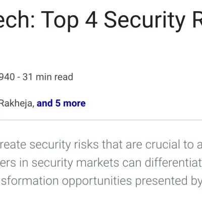 Gartner Emerging Tech: Top 4 Security Risks of GenAI