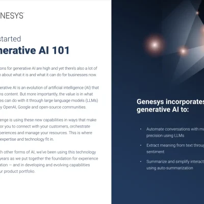Get Started: Generative Al 101