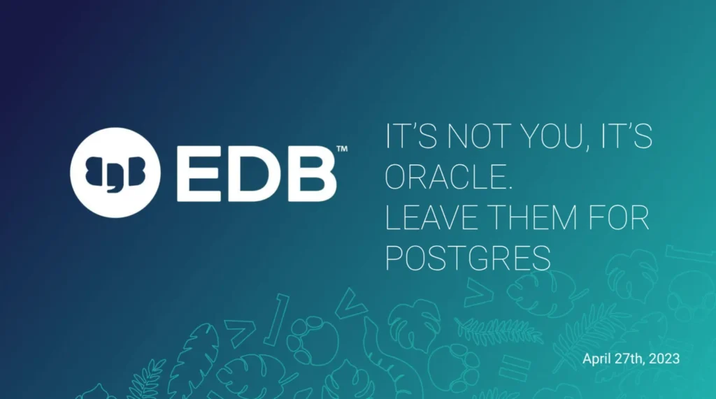 It's not you, it's Oracle. Leave them for Postgres.