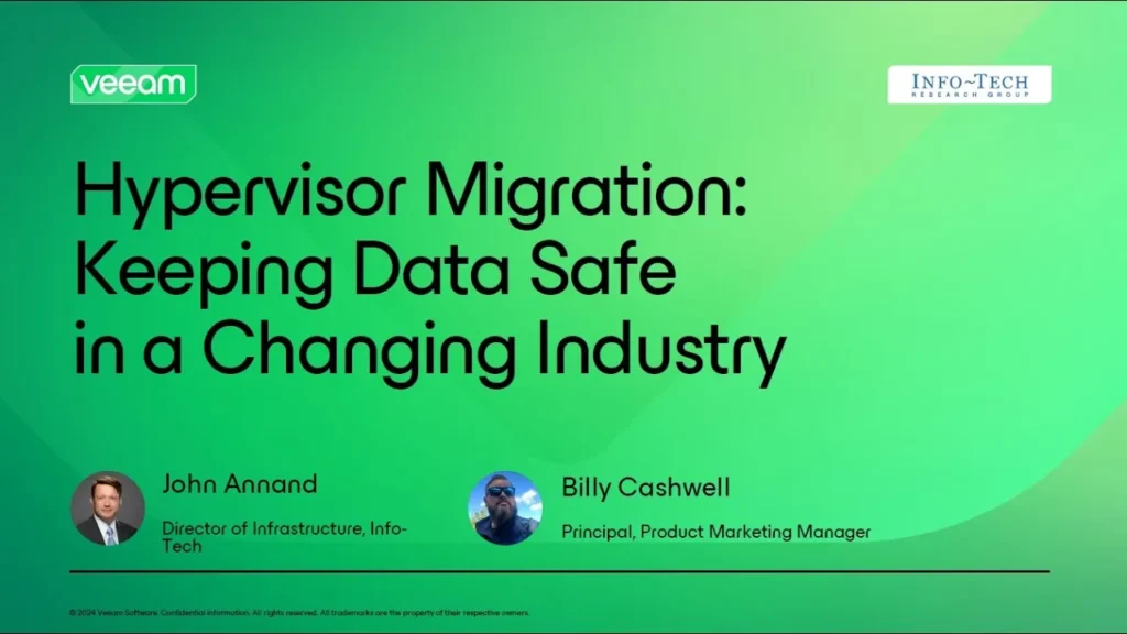 Hypervisor Migration: Keeping Data Safe in a Changing Industry