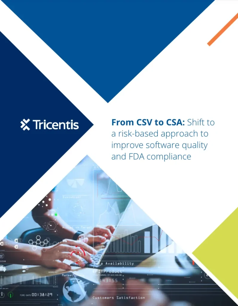 Shift to a risk-based approach to improve software quality and FDA compliance