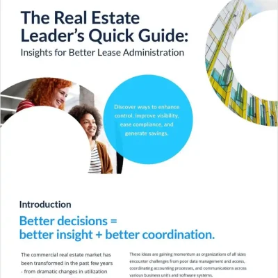 The Real Estate Leader's Quick Guide: Insights for Better Lease Administration