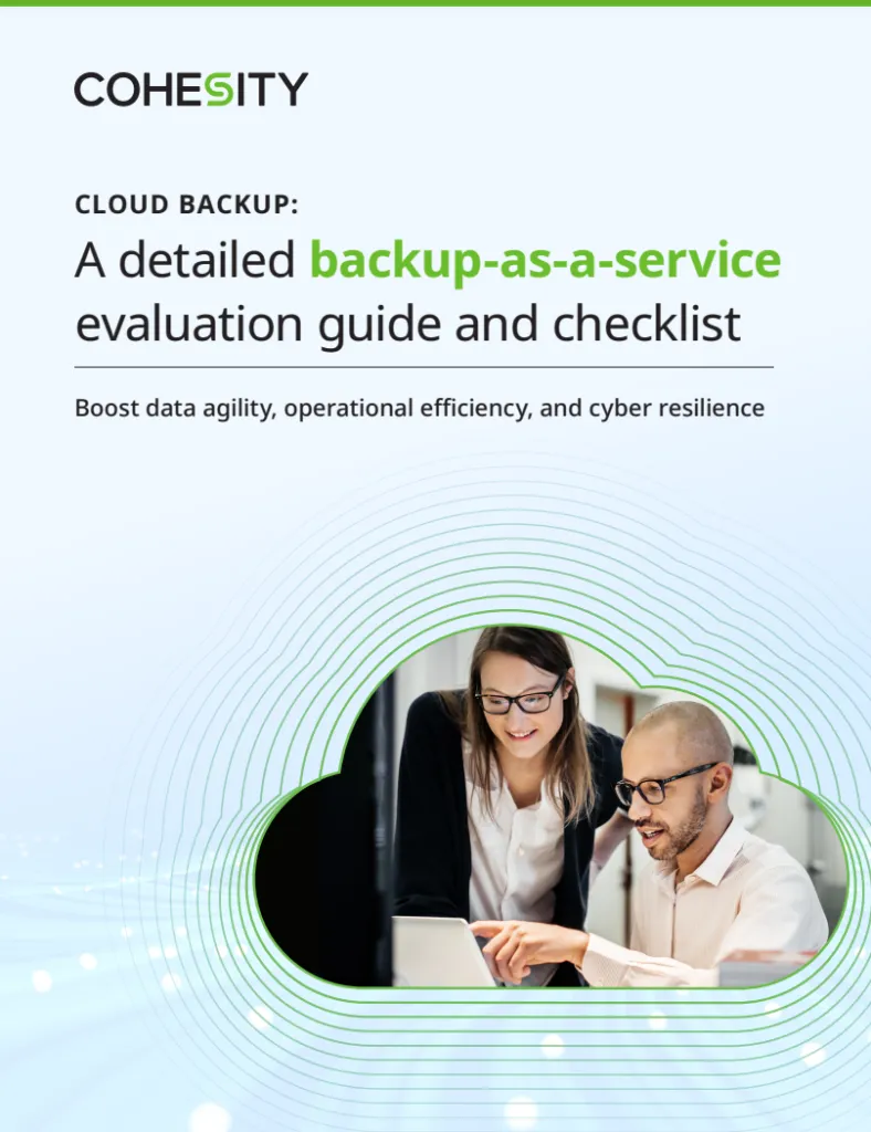 Cloud Backup Eval Guide & Checklist