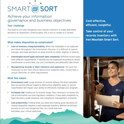 Take control of your records inventory and achieve your IG and business objectives