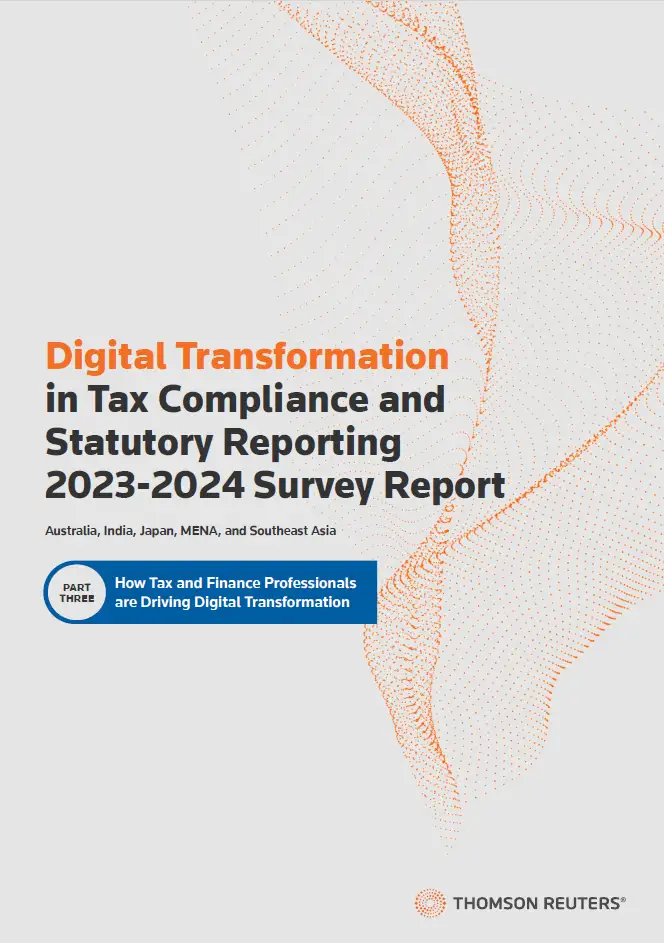 What's driving digital transformation for tax and finance professionals?