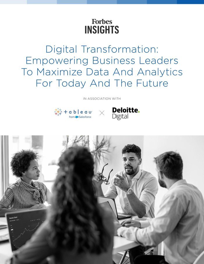 Empowering Business Leaders To Maximize Data And Analytics For Today And The Future