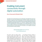 Enabling instrument connectivity through digital automation
