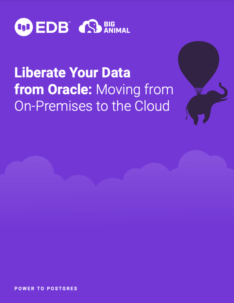 Liberate Your Data from Oracle