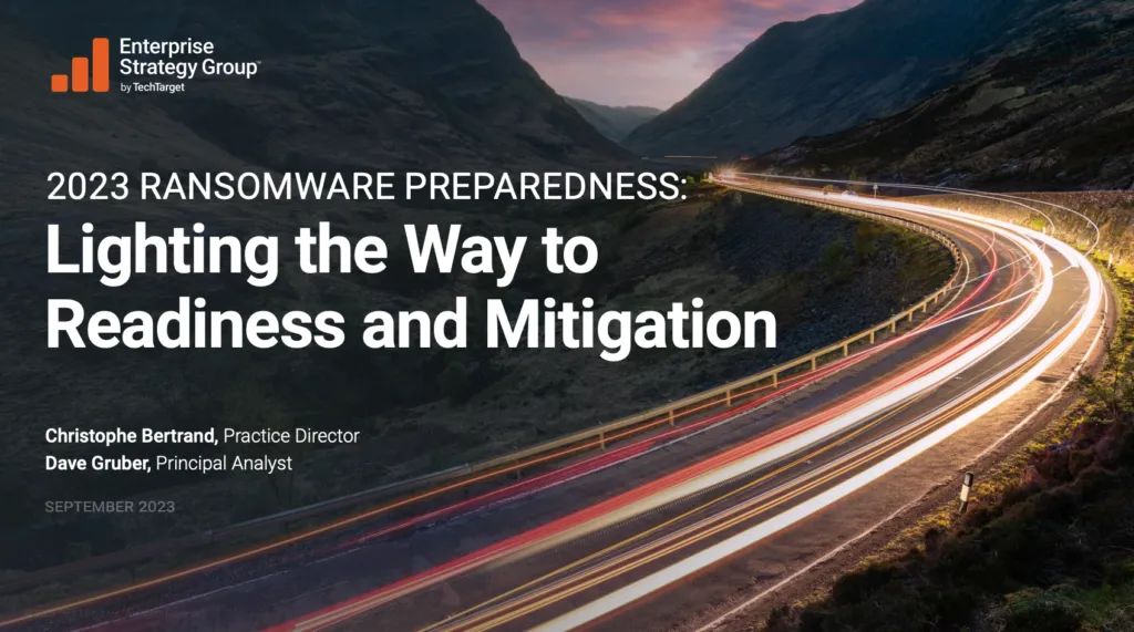 ESG ransomware preparedness: Lighting the way to readiness and mitigation