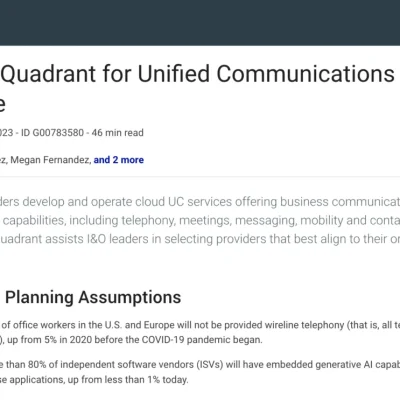 Zoom: A Leader in the 2023 Gartner® Magic Quadrant™ for UCaaS