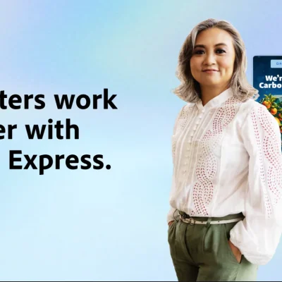 Marketers work smarter with Adobe Express.