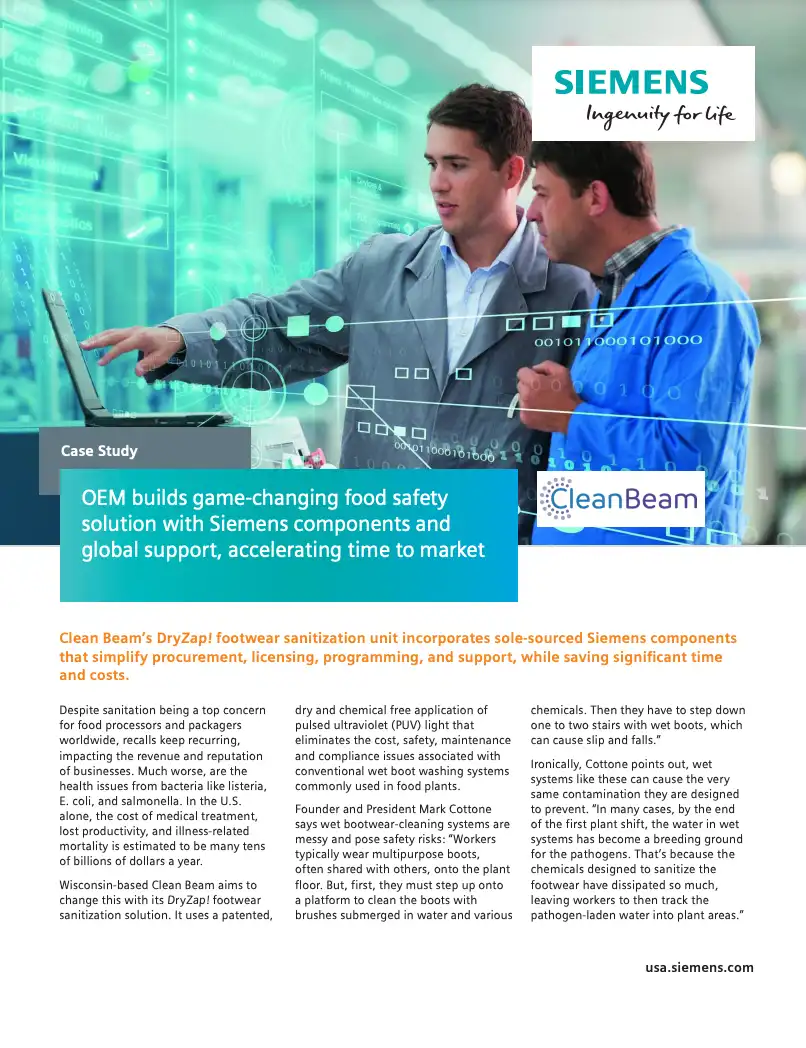 oem-builds-game-changing-food-safety-solution-with-siemens-components-and-global-support-accelerating-time-to-market