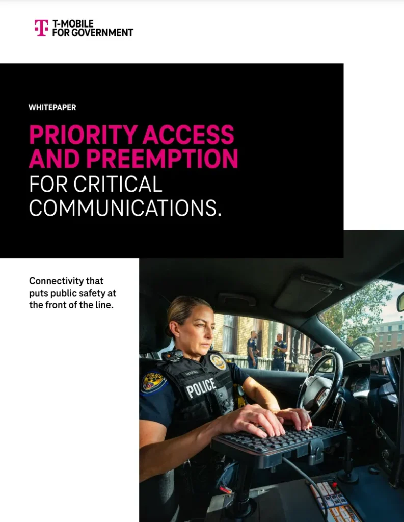 PRIORITY ACCESS AND PREEMPTION FOR CRITICAL COMMUNICATIONS.