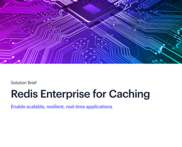Redis Enterprise for Caching