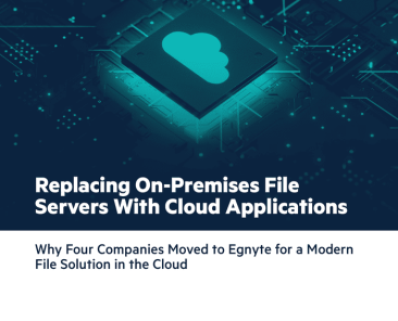 Replacing On-Premises file servers With Cloud Applications