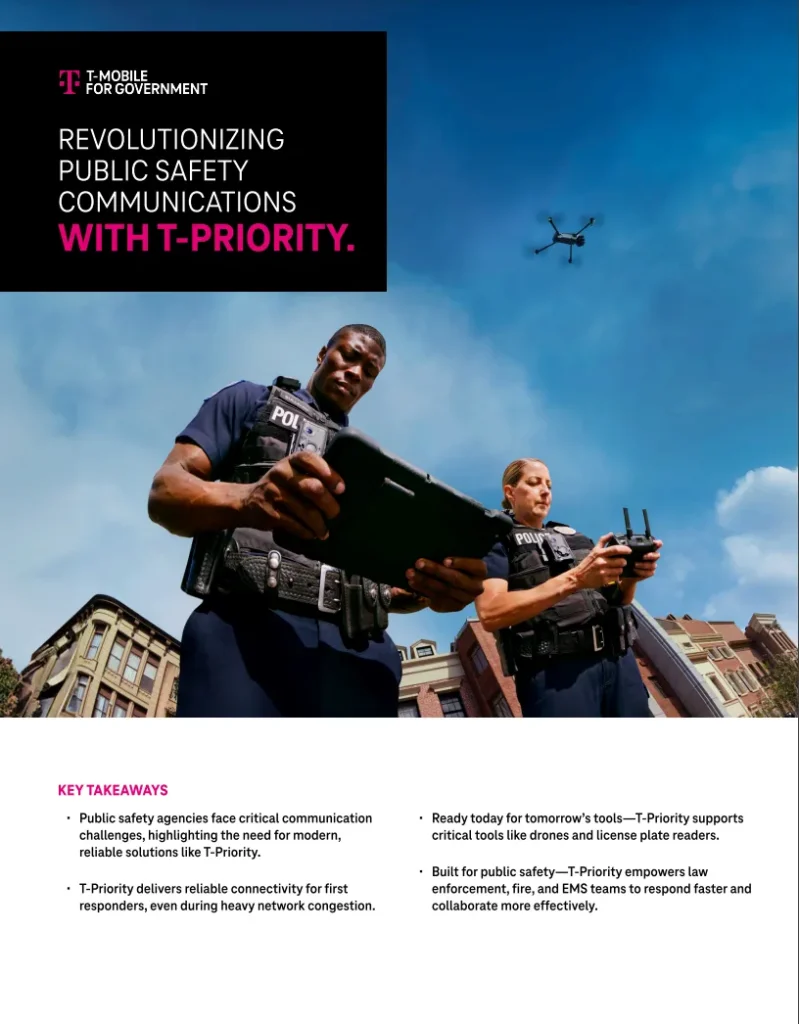 Revolutionizing Public Safety Communications with T-Priority.