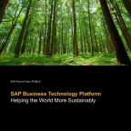 SAP BTP - Helping the World More Sustainably
