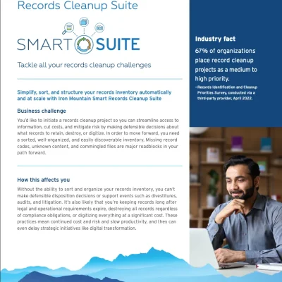 Now is the time to tackle all your records cleanup challenges