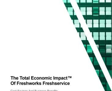 Freshservice delivered a 356% ROI according to Forrester study