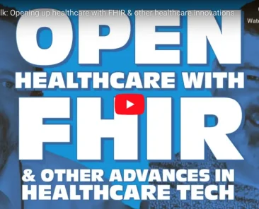 Tanzu Talk: Opening up healthcare with FHIR & other healthcare innovations