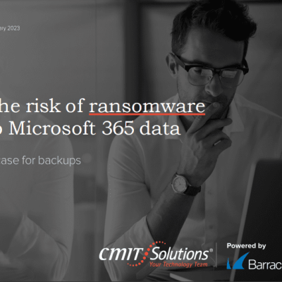 The Risk of Ransomware to Microsoft 365 Data