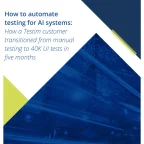 How to automate testing for AI systems