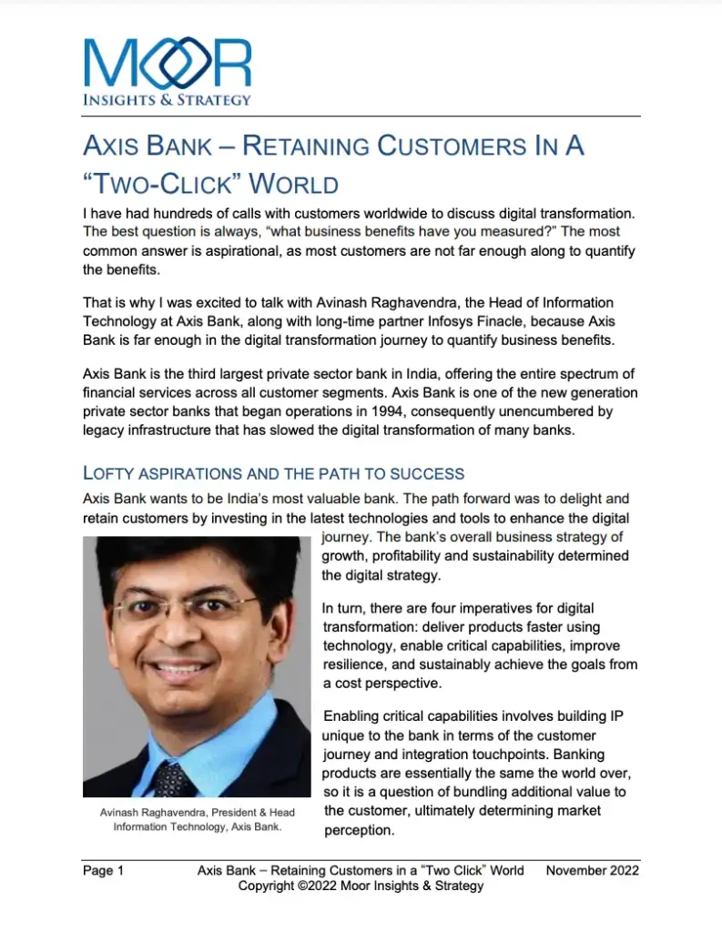 Banking journey atop digital path