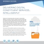 Delivering digital constituent services - Intelligently