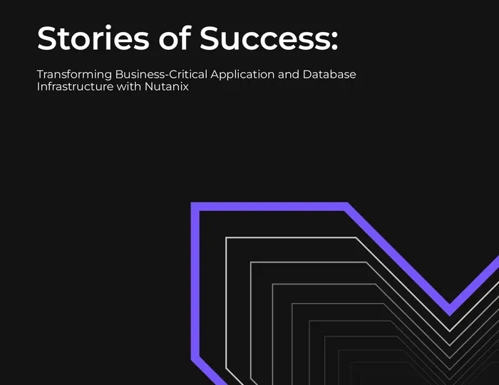 Stories of Success: Transforming BCA & Database Infrastructure with Nutanix