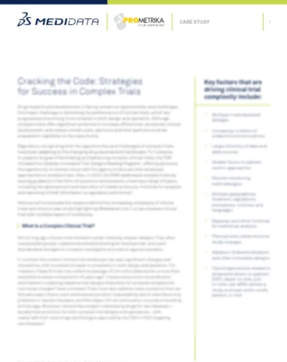 Cracking the Code: Strategies for Success in Complex Trials