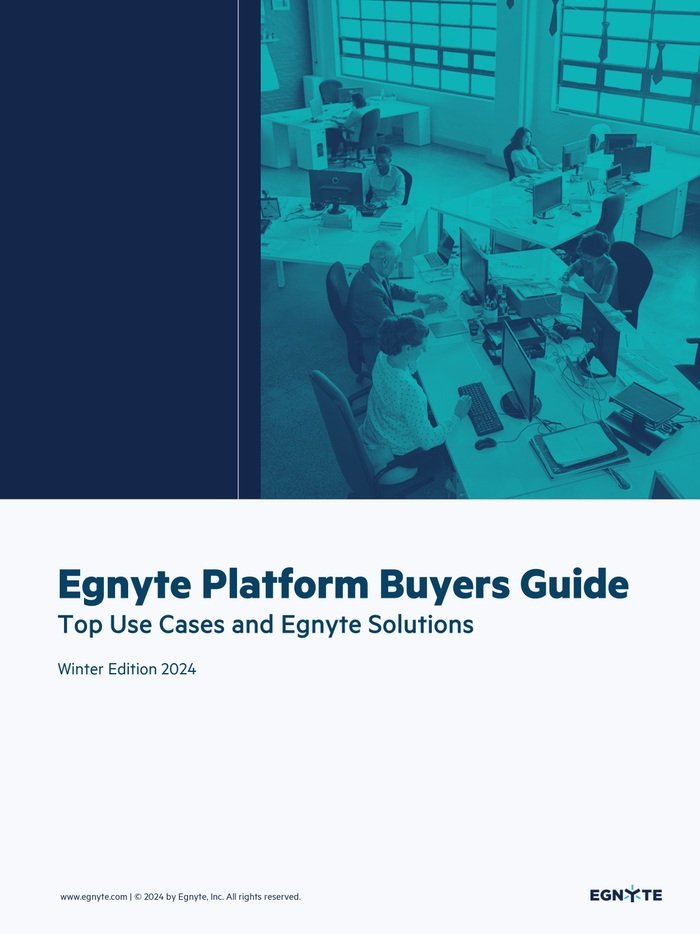 Egnyte Platform Buyers Guide