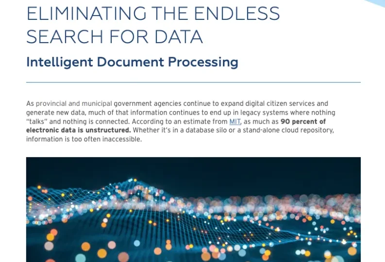 Eliminating the endless search for data - Intelligent Data Processing