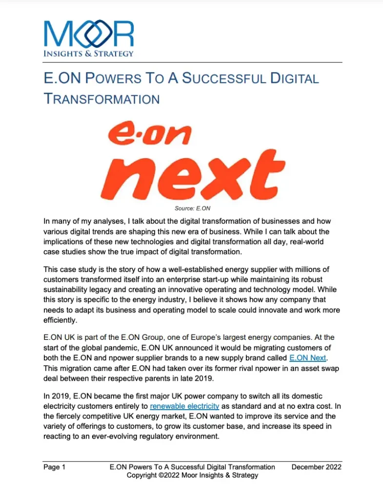 A story of successful digital transformation