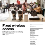 White Paper: Technical best practices for deploying fixed wireless access