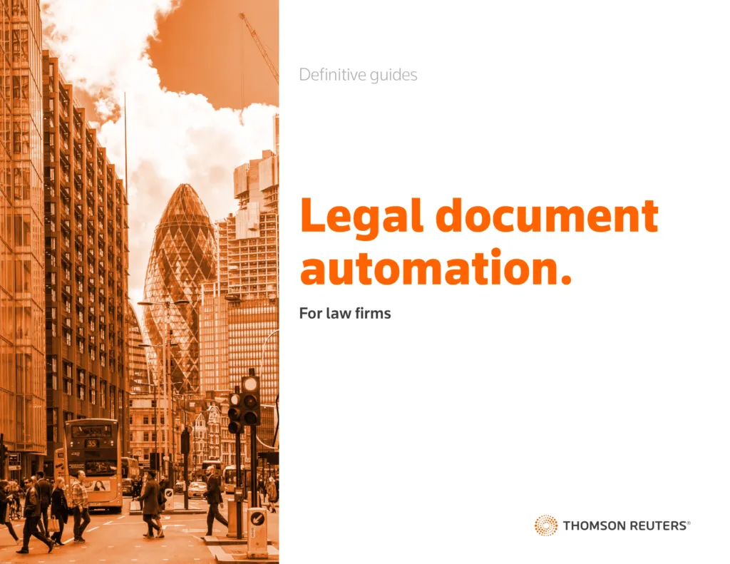 Document automation for law firms: The definitive guide